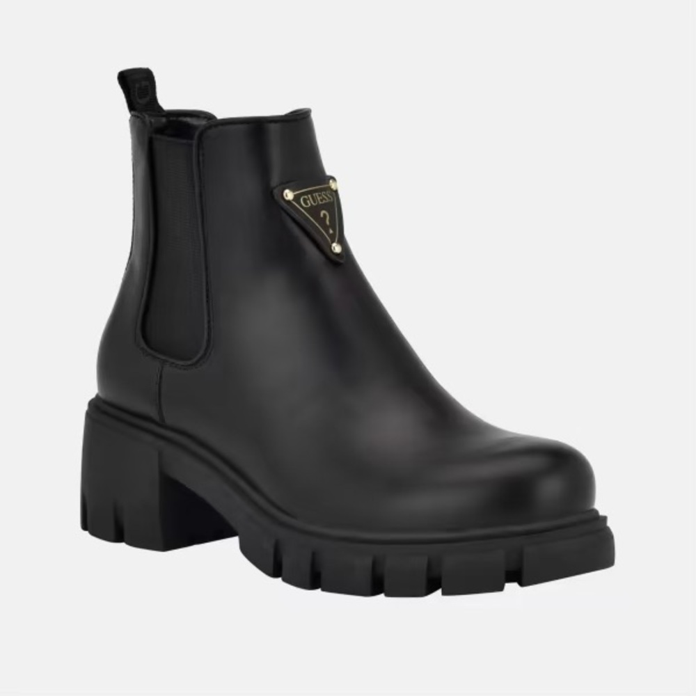 GUESS | Hestia Women's Black Ankle Boots - Picture 2 of 11